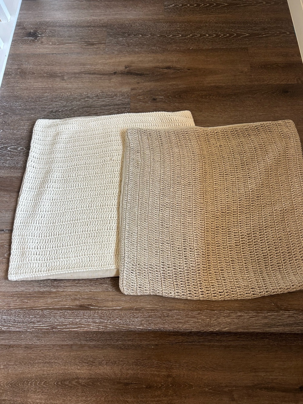 2 Marcie Villa 22” Stonewashed Pillow Covers!